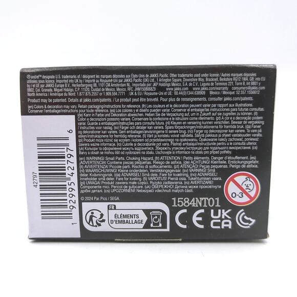 Sonic The Hedgehog 3 Movie 2.5” Sonic Action Mini Figure 2024 Jakks Pacific SEGA - Picture 3 of 3